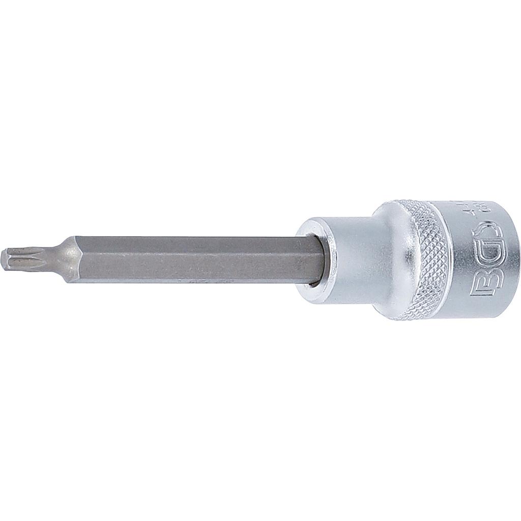 Bit-Einsatz | Länge 100 mm | Antrieb Innenvierkant 12,5 mm (1/2&quot;) | T-Profil (für Torx) T25