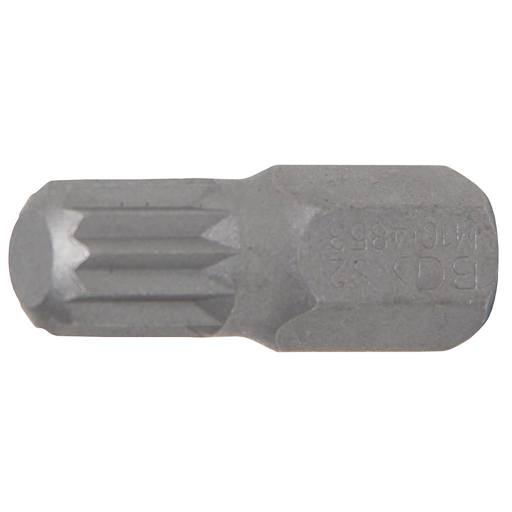 Bit | Antrieb Aussensechskant 10 mm (3/8&quot;) | Innenvielzahn (für XZN) M10