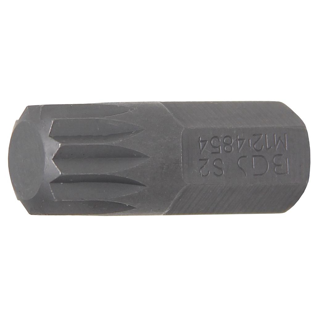 Bit | Antrieb Aussensechskant 10 mm (3/8&quot;) | Innenvielzahn (für XZN) M12