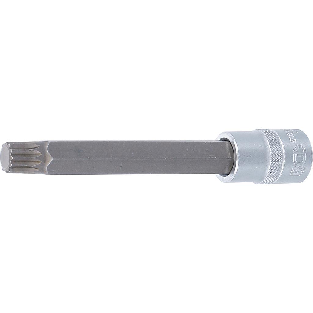 Bit-Einsatz | Länge 140 mm | Antrieb Innenvierkant 12,5 mm (1/2&quot;) | Innenvielzahn (für XZN) M14