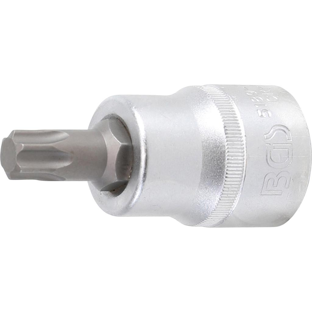 Bit-Einsatz | Antrieb Innenvierkant 20 mm (3/4&quot;) | T-Profil (für Torx) T60