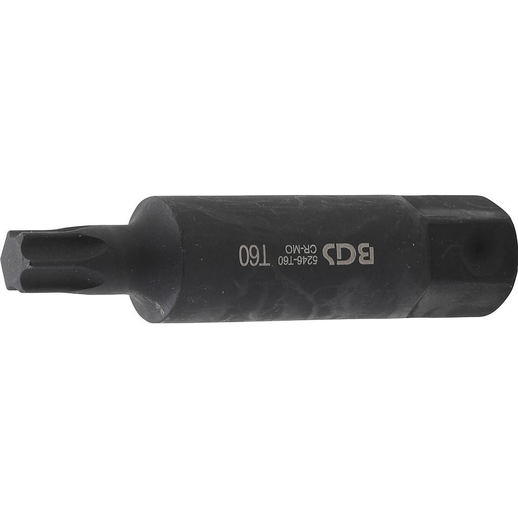 Bit | Länge 100 mm | Antrieb Aussensechskant 22 mm | T-Profil (für Torx) T60
