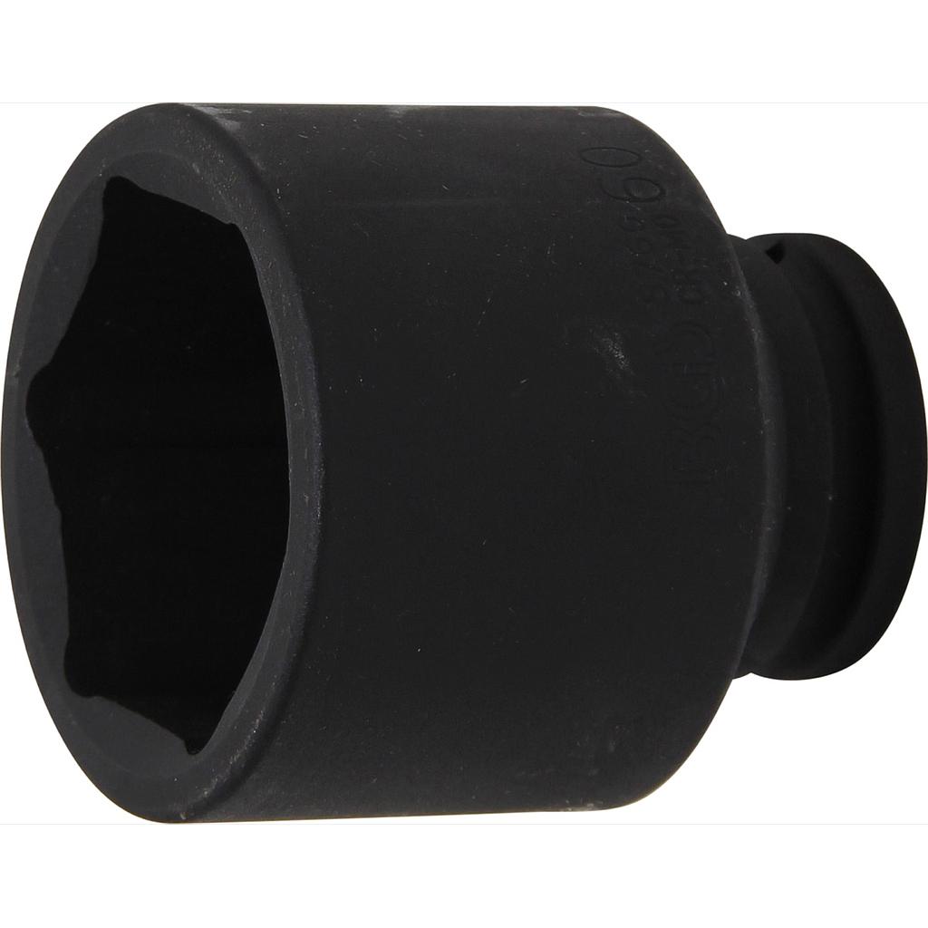 Kraft-Steckschlüssel-Einsatz Sechskant, tief | Antrieb Innenvierkant 20 mm (3/4&quot;) | SW 60 mm