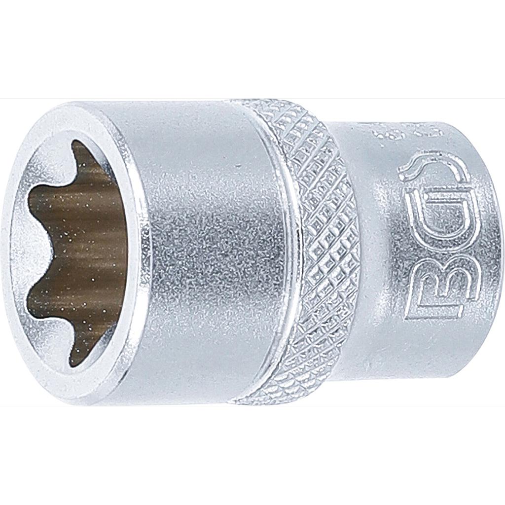 Steckschlüssel-Einsatz E-Profil | Antrieb Innenvierkant 10 mm (3/8&quot;) | SW E16