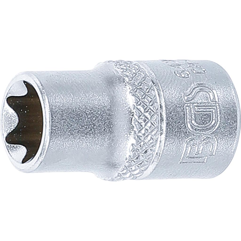 Steckschlüssel-Einsatz E-Profil | Antrieb Innenvierkant 6,3 mm (1/4&quot;) | SW E10
