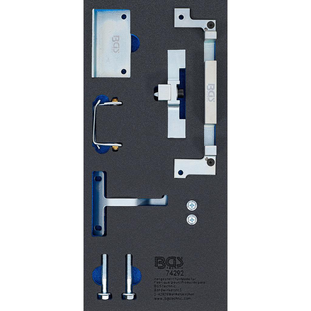 Werkstattwageneinlage 1/3: Motor-Einstellwerkzeug-Satz | für Ford 1.5L 3-Zylinder Duratec