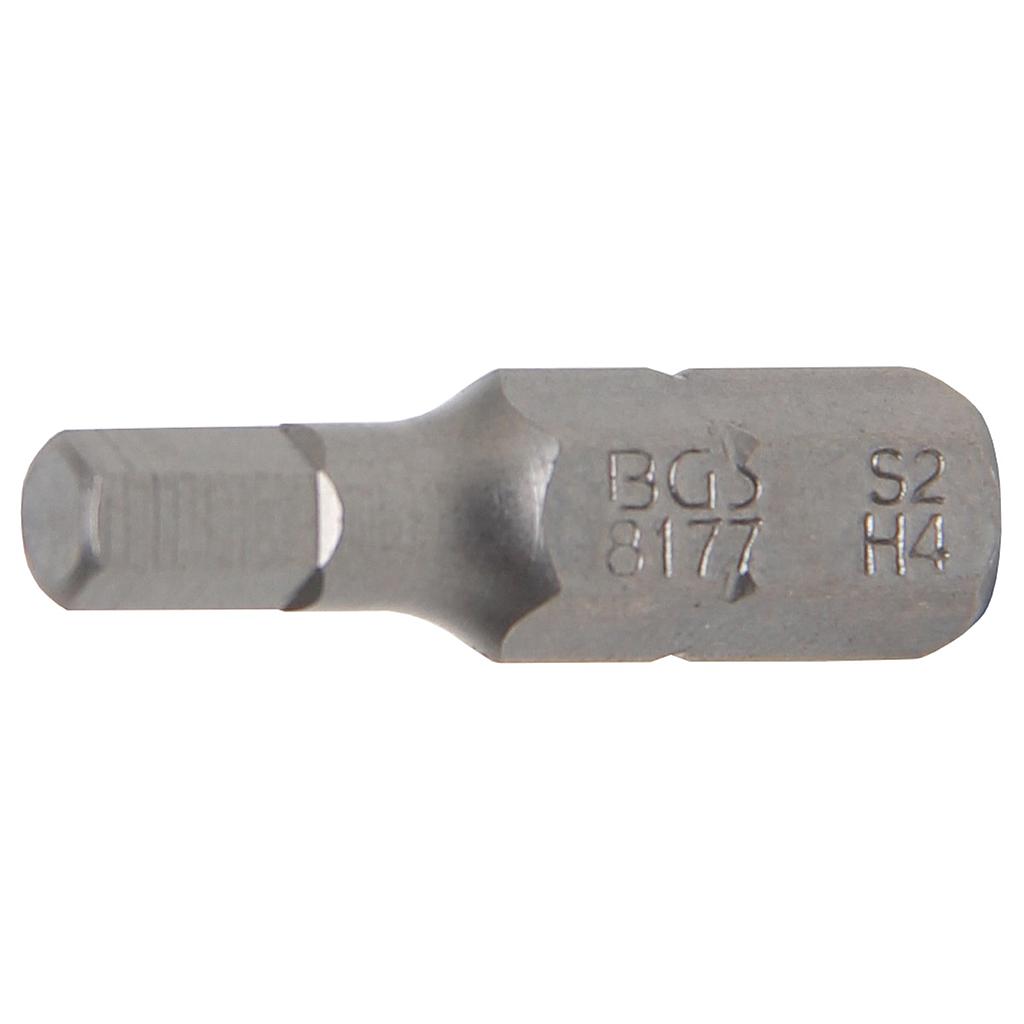 Bit | Antrieb Aussensechskant 6,3 mm (1/4&quot;) | Innensechskant 4 mm