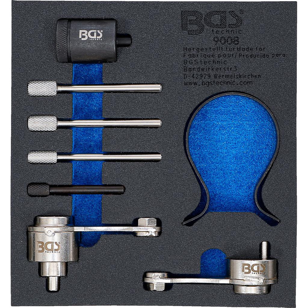 Werkstattwageneinlage 1/6: Motor-Einstellwerkzeug-Satz | für Jaguar, Land Rover 2.7, 3.0 TD V6