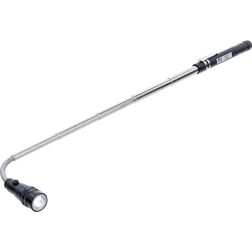 Ausziehbare LED-Leuchte mit Magnetheber | &quot;2-IN-1&quot;