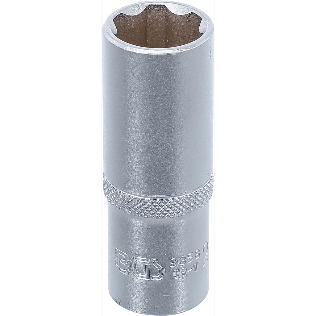 Steckschlüssel-Einsatz Super Lock, tief | Antrieb Innenvierkant 12,5 mm (1/2&quot;) | SW 20 mm