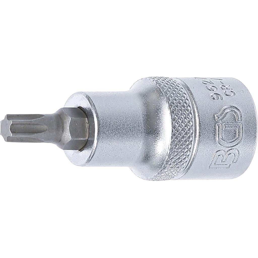 Bit-Einsatz | Länge 55 mm | Antrieb Innenvierkant 12,5 mm (1/2&quot;) | T-Profil (für Torx) T35