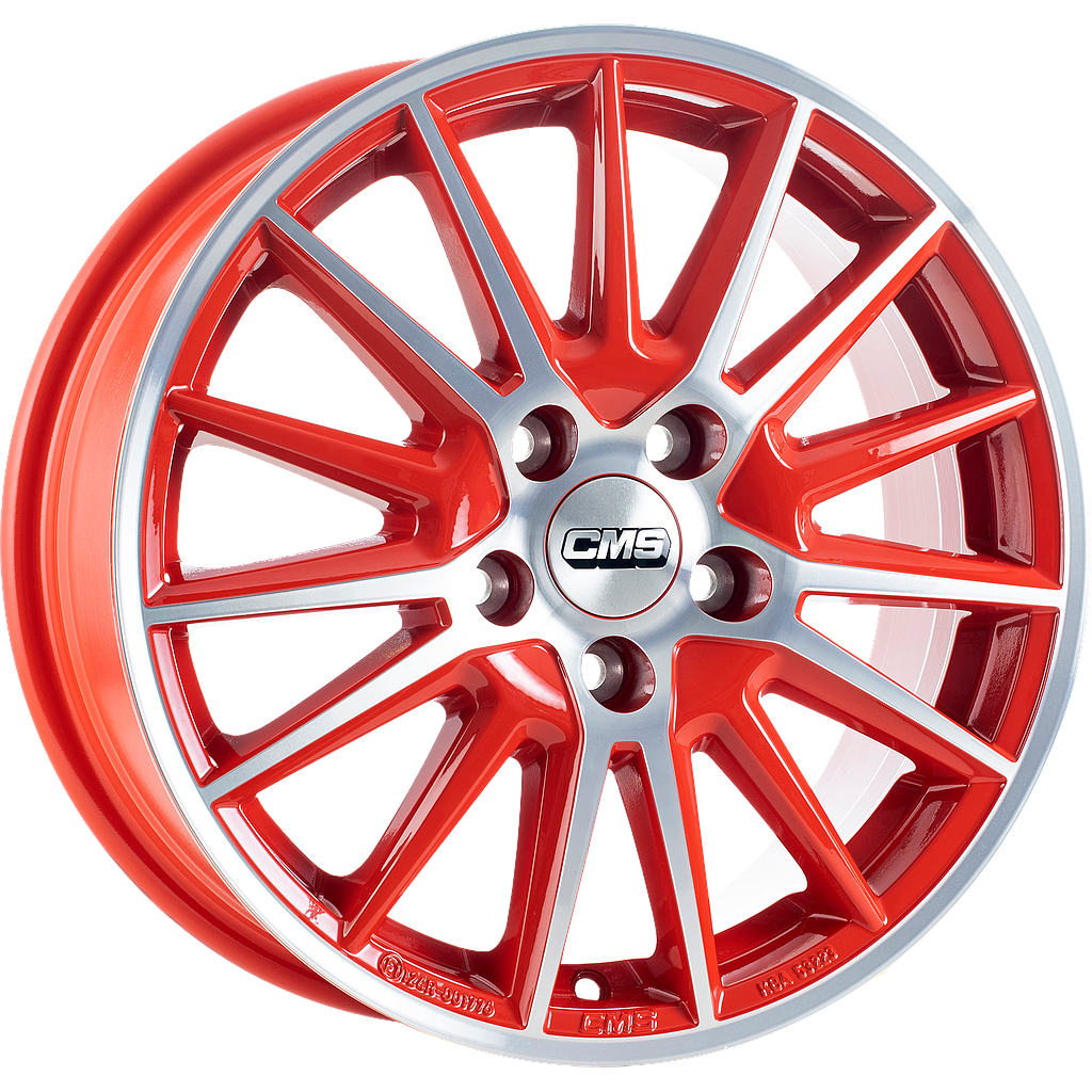 CMS C23 Diamant Rot Glanz 6.5x16 57.1 60° Kegel