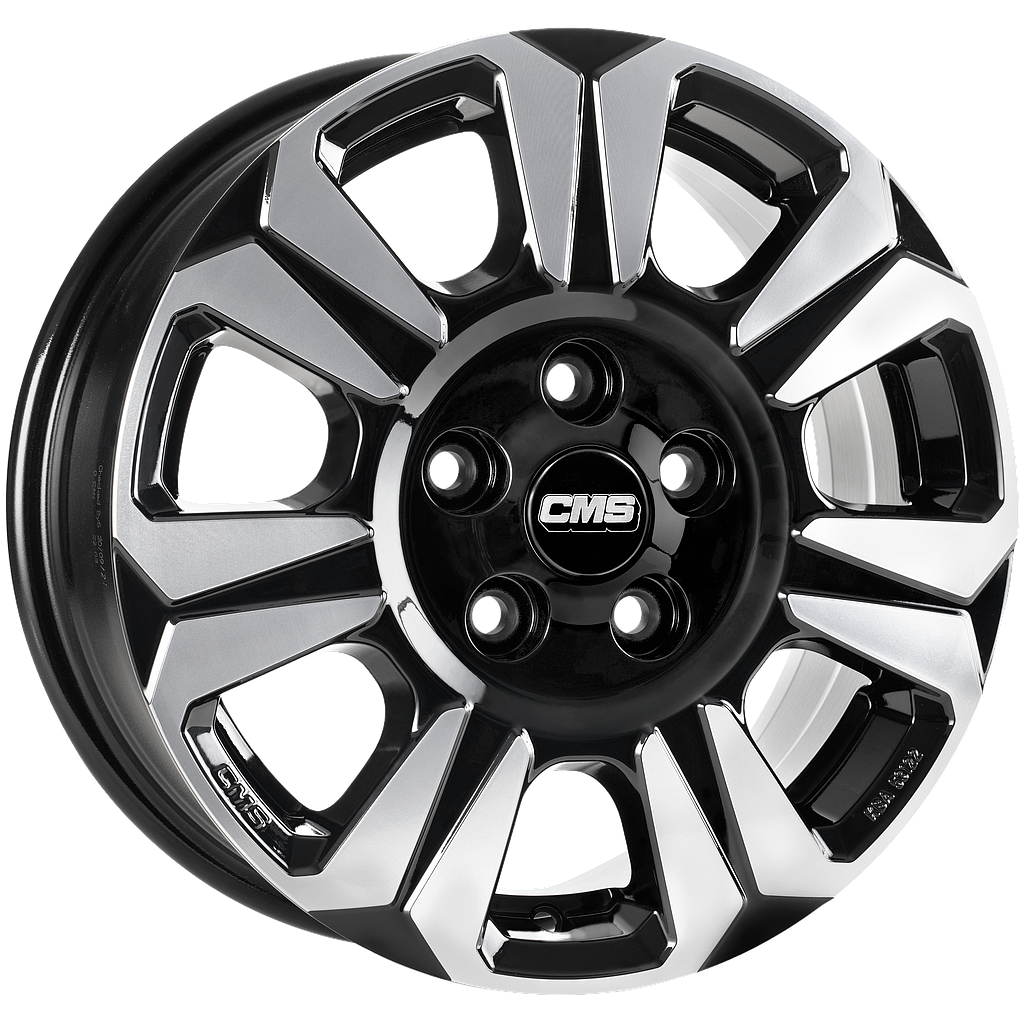 CMS C31 Diamant Schwarz Glanz 6.5x17 84.1 R14