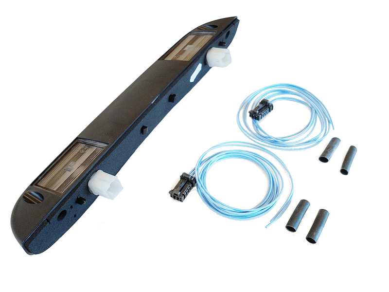 Lumière de plaque d´immatriculation avec 2 Connecteur à 2-fils Kangoo II de 02/08