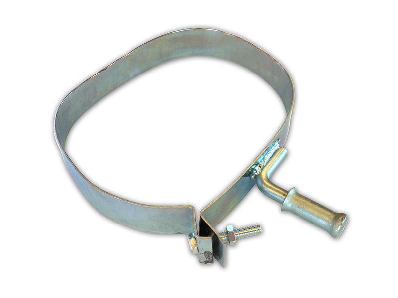 Bande d`échappement silencieux arrière C3 II/C3 Picasso/DS3 / 207/208/2008