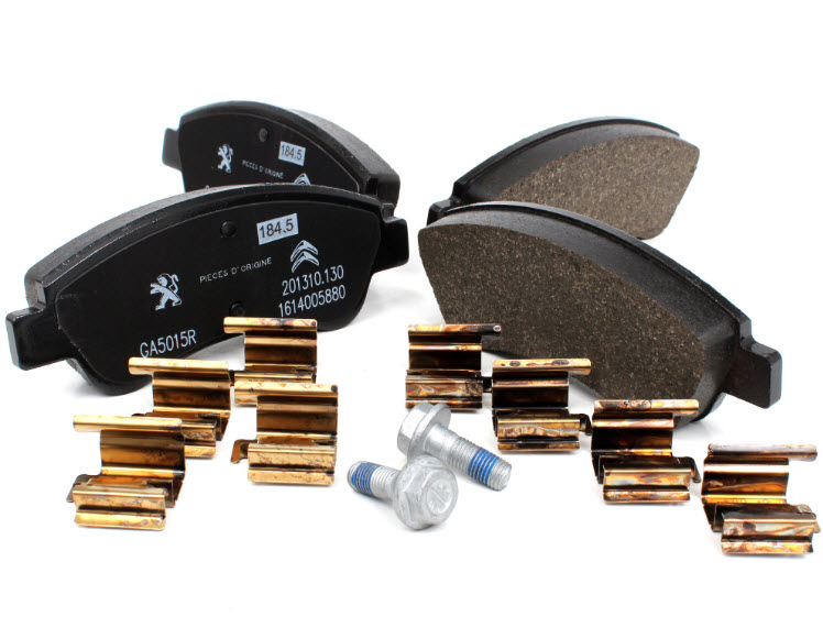 Pastiglie freni anteriore PSA 1/02- (1.1i/1.4i/1.4i-16V/1.6i-16V/1.8i-16V/1.6HDi/1.9D/2.0HDi)
